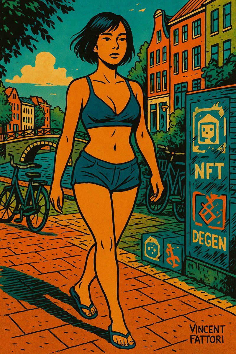 GoodfellaPh's tweet photo. ✨JUST DROPPED NEW PIECE📷
✨Price: 5 xtz - 1/1 Edition
Mainnet Walk - by Vincent Fattori
Here: https://t.co/Xv89OcbPPl
#tezos #tezosart #tezosnft #digitalart #nfts #cleanft #tezoscommunity #comic #drawings #illustration #xtz #degenart #objkt #tezosartist #nft_shil https://t.co/jHfKdB0dsU