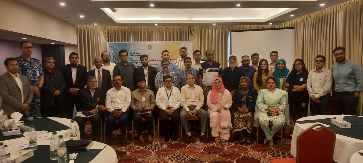 ARK Foundation (@arkfoundation1) on Twitter photo ARK's Executive Director, Dr. <a href="/RumanaHuque/">Rumana Huque</a>, was invited to a workshop by #NCDC & #DGHS on promoting national physical activity guidelines to combat NCDs. Attendees included the Joint Secretary- DGHS, Line Director-NCDC, <a href="/WHO/">World Health Organization (WHO)</a>, National Olympic Association, & ARK researchers. ARK's Executive Director, Dr. <a href="/RumanaHuque/">Rumana Huque</a>, was invited to a workshop by #NCDC & #DGHS on promoting national physical activity guidelines to combat NCDs. Attendees included the Joint Secretary- DGHS, Line Director-NCDC, <a href="/WHO/">World Health Organization (WHO)</a>, National Olympic Association, & ARK researchers.