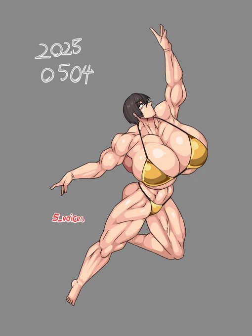 ポートレボディビル模写。 