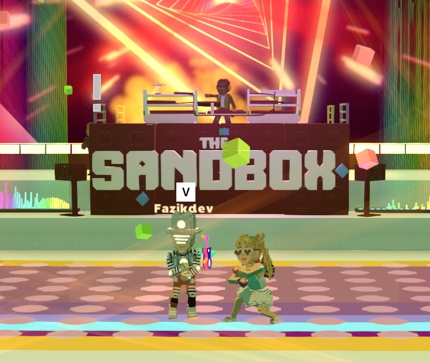 Squad goals in <a href="/TheSandboxGame/">The Sandbox</a> and Club XYZ 🕺 tsbga.me/TheSandbox #AlphaSeason5