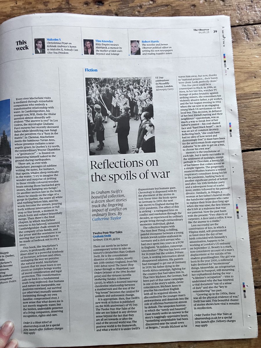 Catherine Taylor (@katyataylor) on Twitter photo Really pleased to have a piece in today’s <a href="/ObsNewReview/">The Observer New Review</a> <a href="/ObserverUK/">The Observer</a> - for the 80th anniversary of VE day, Graham Swift’s Twelve Post-War Tales , published by <a href="/ScribnerUK/">ScribnerUK</a> Really pleased to have a piece in today’s <a href="/ObsNewReview/">The Observer New Review</a> <a href="/ObserverUK/">The Observer</a> - for the 80th anniversary of VE day, Graham Swift’s Twelve Post-War Tales , published by <a href="/ScribnerUK/">ScribnerUK</a>