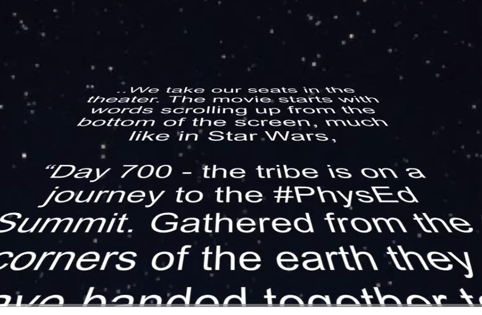 May the Fourth

A #PhysEd Summit story for National Physical Education and Sport Week 

#MoveinMay #StoketheFire 

Watch here
youtu.be/9B1o4Fmxwcs?si…