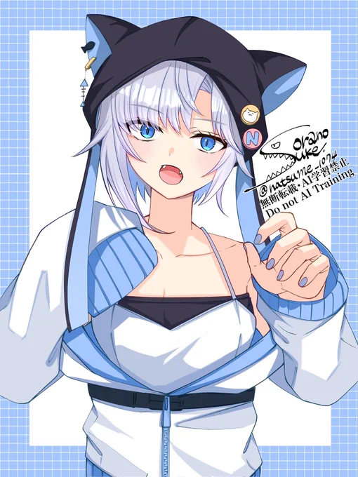 #ゴールデンウィークSNS展覧会2025 OCの猫ちゃん