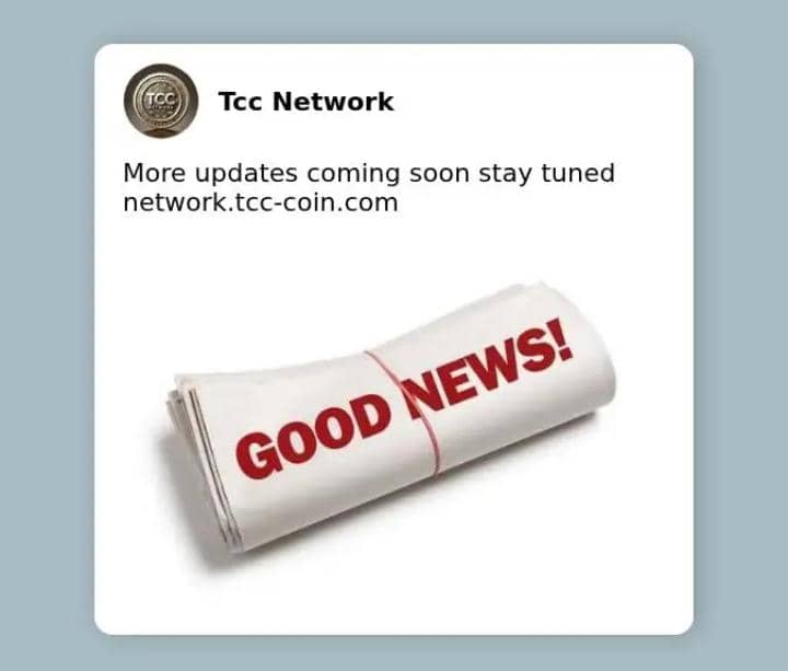 CoreTeamTCC's tweet image. Good News Is Coming...

Keep following every update from the TCC Core Team.

More Exciting News, More Rewarding Partnership, More Groundbreaking Progress Coming...
#RIZIN男祭り #Arichain #QuantumWallet