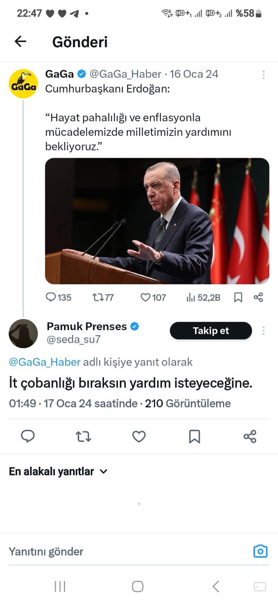 Dilara Erkmen (@dilaraerkmen_) on Twitter photo <a href="/celintate/">Selin</a> Bizi sosyopatlarla karşı karşıya bırakanlar..!
Biliniz ki..!
Her yerde şiddet büyüyor.
Yalanlarla dolu bu zehirli dilleri durdurmak sizin göreviniz.
<a href="/AliYerlikaya/">Ali Yerlikaya</a>
<a href="/EmniyetGM/">Türk Polis Teşkilatı</a>
<a href="/icisleri/">İçişleri</a>
<a href="/icisleriSTi/">Sivil Toplumla İlişkiler Genel Müdürlüğü</a>
<a href="/TC_icisleri/">T.C. İçişleri Bakanlığı</a> <a href="/celintate/">Selin</a> Bizi sosyopatlarla karşı karşıya bırakanlar..!
Biliniz ki..!
Her yerde şiddet büyüyor.
Yalanlarla dolu bu zehirli dilleri durdurmak sizin göreviniz.
<a href="/AliYerlikaya/">Ali Yerlikaya</a>
<a href="/EmniyetGM/">Türk Polis Teşkilatı</a>
<a href="/icisleri/">İçişleri</a>
<a href="/icisleriSTi/">Sivil Toplumla İlişkiler Genel Müdürlüğü</a>
<a href="/TC_icisleri/">T.C. İçişleri Bakanlığı</a>