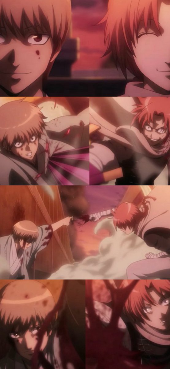 やっぱ沖田vs神威戦は最高の名バウト

#gintama
#将軍暗殺篇
#ドSとドSをかけたらなんやかんやでM