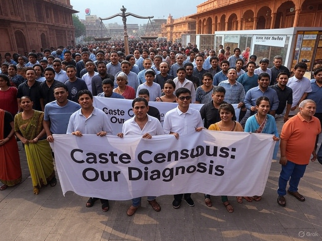 SatlokChannel's tweet photo. 10: The Road Ahead

India stands at a crossroads: hide the truth or face it head-on. A caste census isn’t division, it’s diagnosis. Only with data can we heal. Social justice is not optional; it’s a constitutional duty.

#CountEveryCaste #JusticeJourney #KnowIndiaBetter #IndiaDemandsCasteCensus