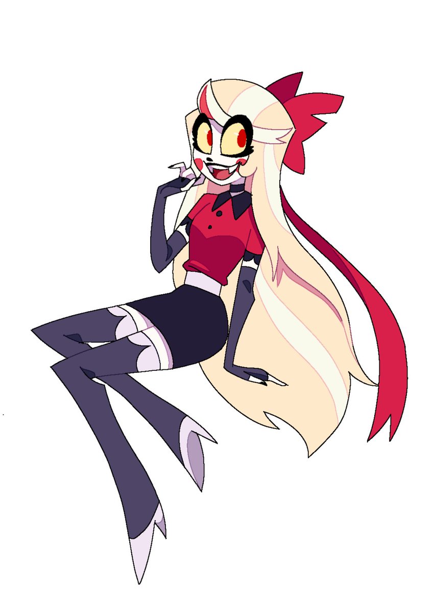 Vaggie衣装のCharlie💓
 #HazbinHotelFanart