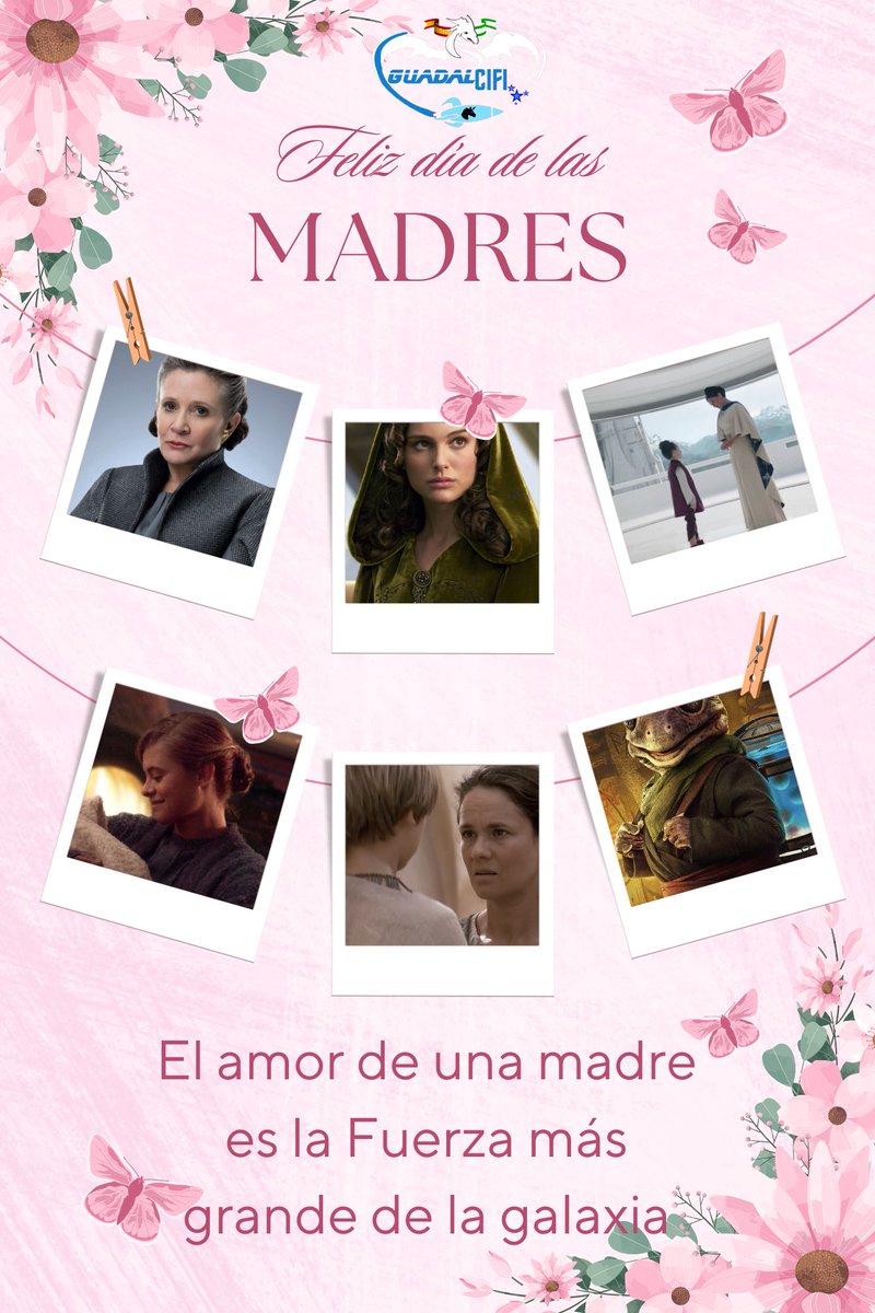 Hoy 4 de mayo se celebra a la vez el Día de la Madre y el Día de Star Wars, así que hemos preparado una felicitación conjunta. ¡FELICIDADES!