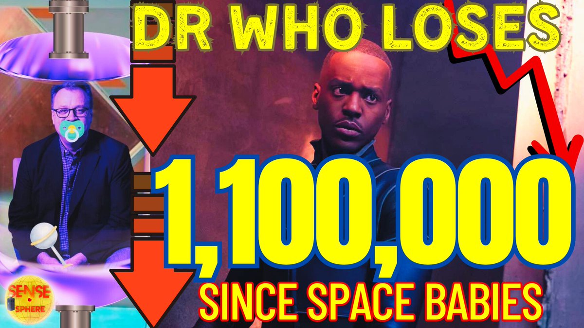 SensetheSphere's tweet photo. LOWEST TV RATINGS FIGURES EVER
1.5million
https://t.co/5OL3W9DINs
WHere DO We GO From Here?
#drwho #doctorwho #whovians #doctorwhofandom #doctorwhocommunity #russelltdavies #scifi #scifitv #BARB #TVatings #ncutigatwa #luckyday https://t.co/mcXkjjH8fc