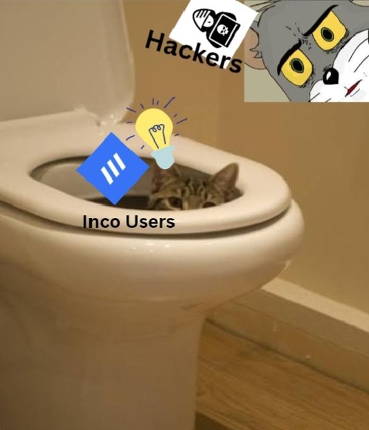 Near111111's tweet image. "Hackers trying to crack my INCO while I'm strategically positioned for maximum privacy. They'll never find me!  #INCO #Security #ToiletTime" @inconetwork