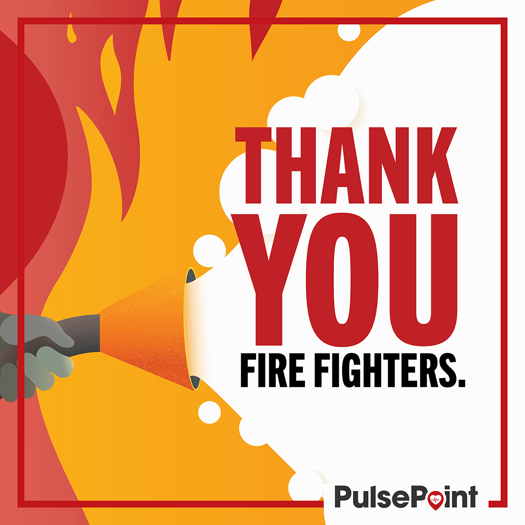 pulsepoint's tweet image. Happy #InternationalFirefightersDay! We salute your courage and dedication. Stay safe and know we appreciate you! 🚒🔥 #ThankYouFirefighters #GraciasBomberos