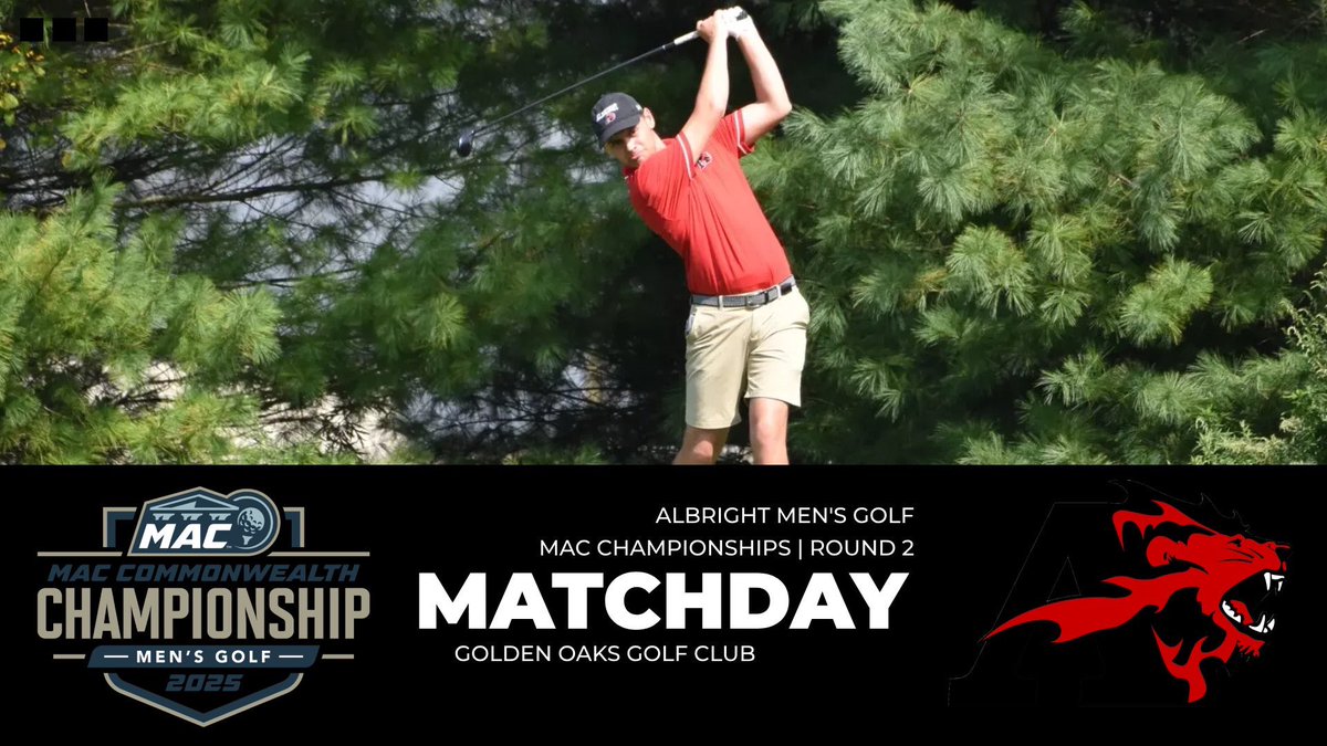 Round 2 of the Men’s Golf MAC Championships gets underway momentarily. 

The Lions are aiming for a top 3 finish after a strong showing during round 1. 

#LetsGoLions🦁