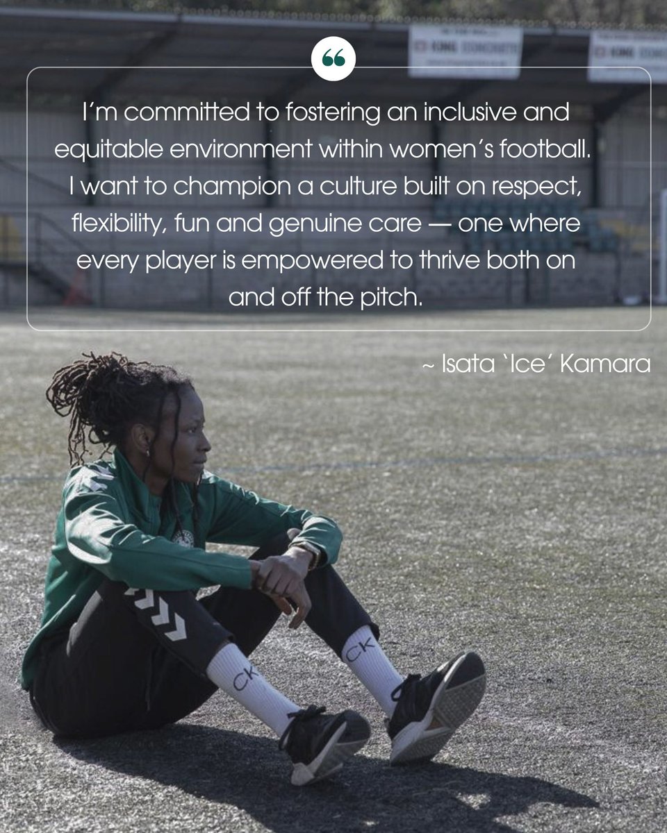 AFC Whyteleafe Women (@afcwhyteleafew) on Twitter photo We’re thrilled to welcome Ice <a href="/ice_imk/">Isha Kamara (Ice)🇸🇱🇸🇱🇸🇱🇸🇱🇸🇱🇸🇱</a> as our new Team Manager for AFC Whyteleafe Women! With 20+ years in the game at clubs like Dulwich Hamlet, Crystal Palace & more, Ice brings passion, experience & leadership.
Welcome, Ice! #AFCWhyteleafe #WomensFootball We’re thrilled to welcome Ice <a href="/ice_imk/">Isha Kamara (Ice)🇸🇱🇸🇱🇸🇱🇸🇱🇸🇱🇸🇱</a> as our new Team Manager for AFC Whyteleafe Women! With 20+ years in the game at clubs like Dulwich Hamlet, Crystal Palace & more, Ice brings passion, experience & leadership.
Welcome, Ice! #AFCWhyteleafe #WomensFootball