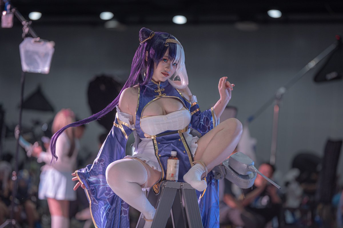 _KYURIN_'s tweet photo. #碧蓝航线 #cosplay #应瑞cos https://t.co/iOf50iskeu