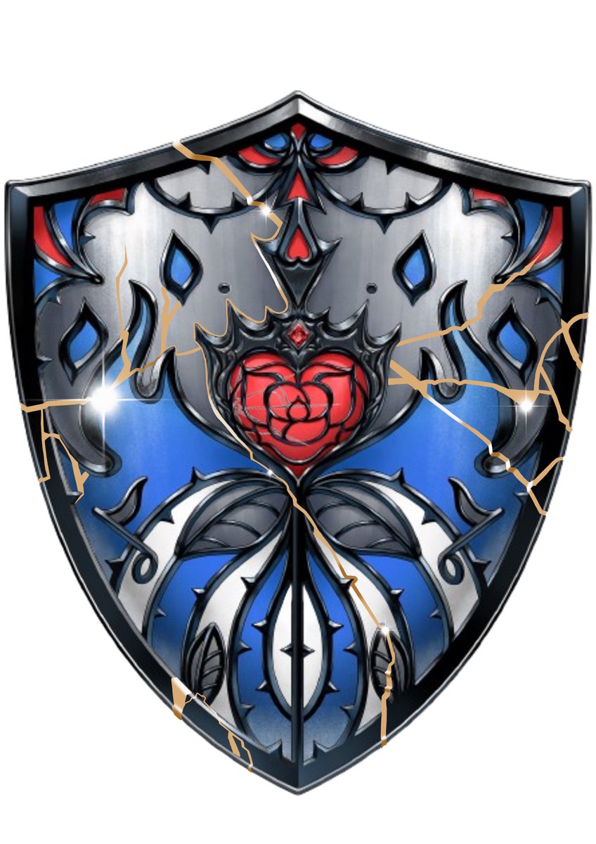 KKrieger44's tweet photo. Kintsukuroi (the art of repairing broken objects with molten gold) Shield, after redoing the design 5!!! times i finally came to a idea i like enough to keep for good #BloodflameArt #BloodflameShield https://t.co/PfuDMX8PYf