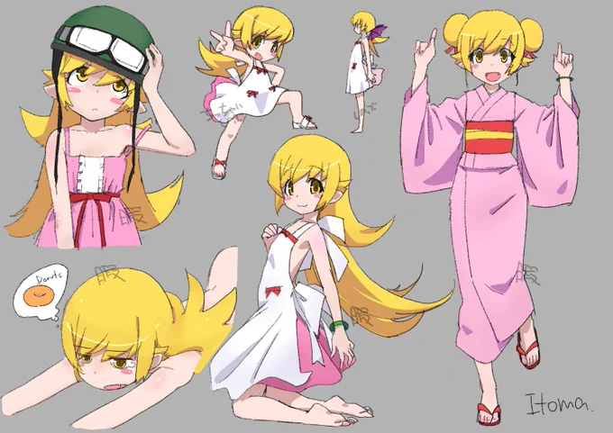 忍野忍 #物語シリーズ