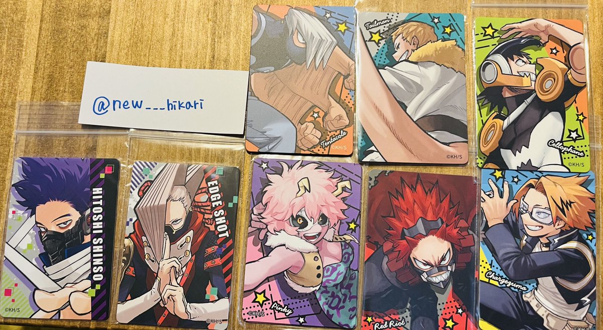 new___hikari's tweet photo. 【交換希望】
僕のヒーローアカデミア 
ヒロアカ マグネットステッカー 
コレクション

譲→画像のもの
求→緑谷

郵送での交換でお願い致します！
検索からもお気軽にお声掛けください！！！！ https://t.co/7AvciA0jfV