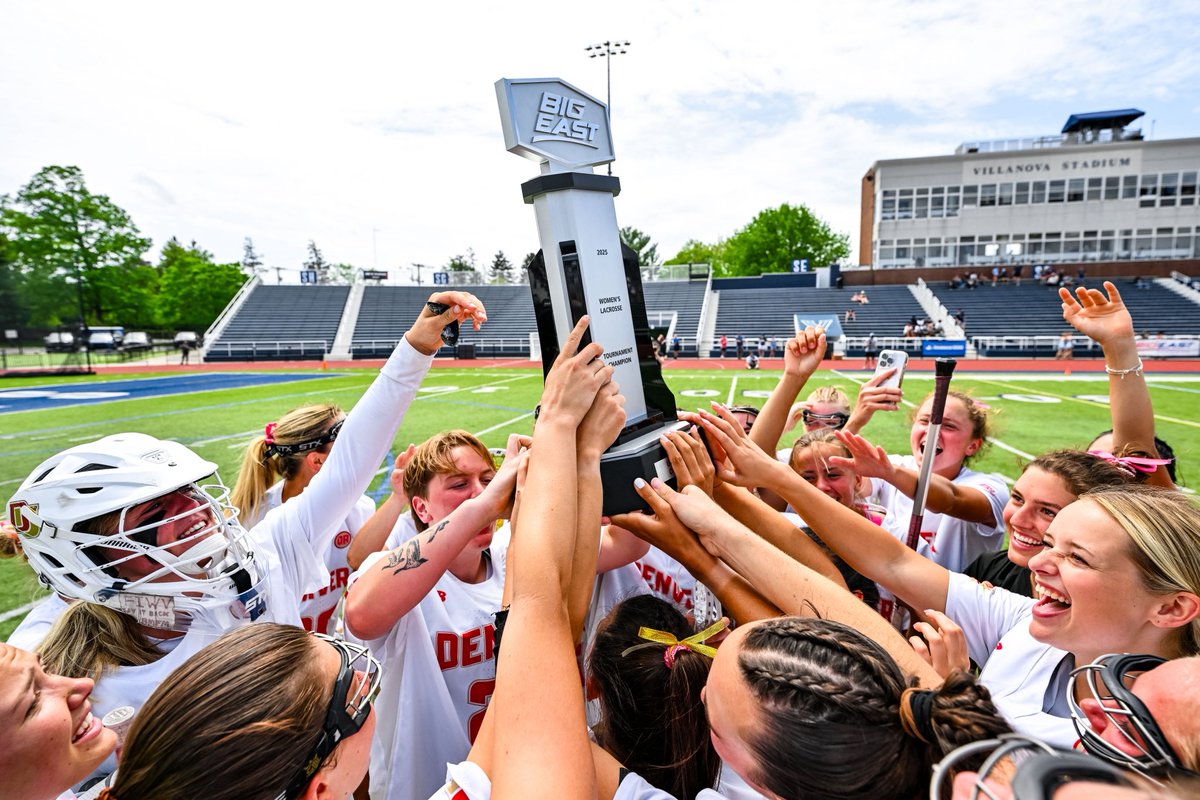 Congratulations to <a href="/DU_WLAX/">Denver Women’s Lacrosse</a> on winning the 2025 <a href="/BIGEAST/">BIG EAST Conference</a> Tournament!

sidelinephotosllc.smugmug.com/Big-East-Confe…