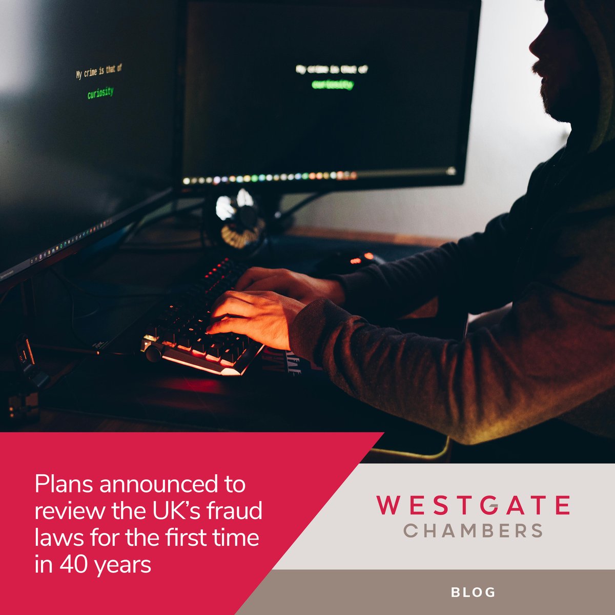 Currently 40% of all crimes in England and Wales involve #fraud so it's no surprise we are poised to see the first review of the UK's fraud laws in 40 years westgate-chambers.co.uk/?post_type=blo…