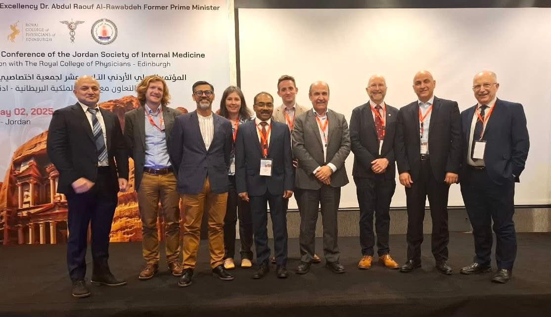 CPJMEdinburgh's tweet image. A wonderful few days in Amman, Jordan at the 19th International Conference of the Jordan Medical Society at the invitation of Prof Ghnaimat. With @AAlMohammad87 @AOlssonBrown @breenneurology and others @RCPEdin Welcome and hospitality, as always, exemplary.