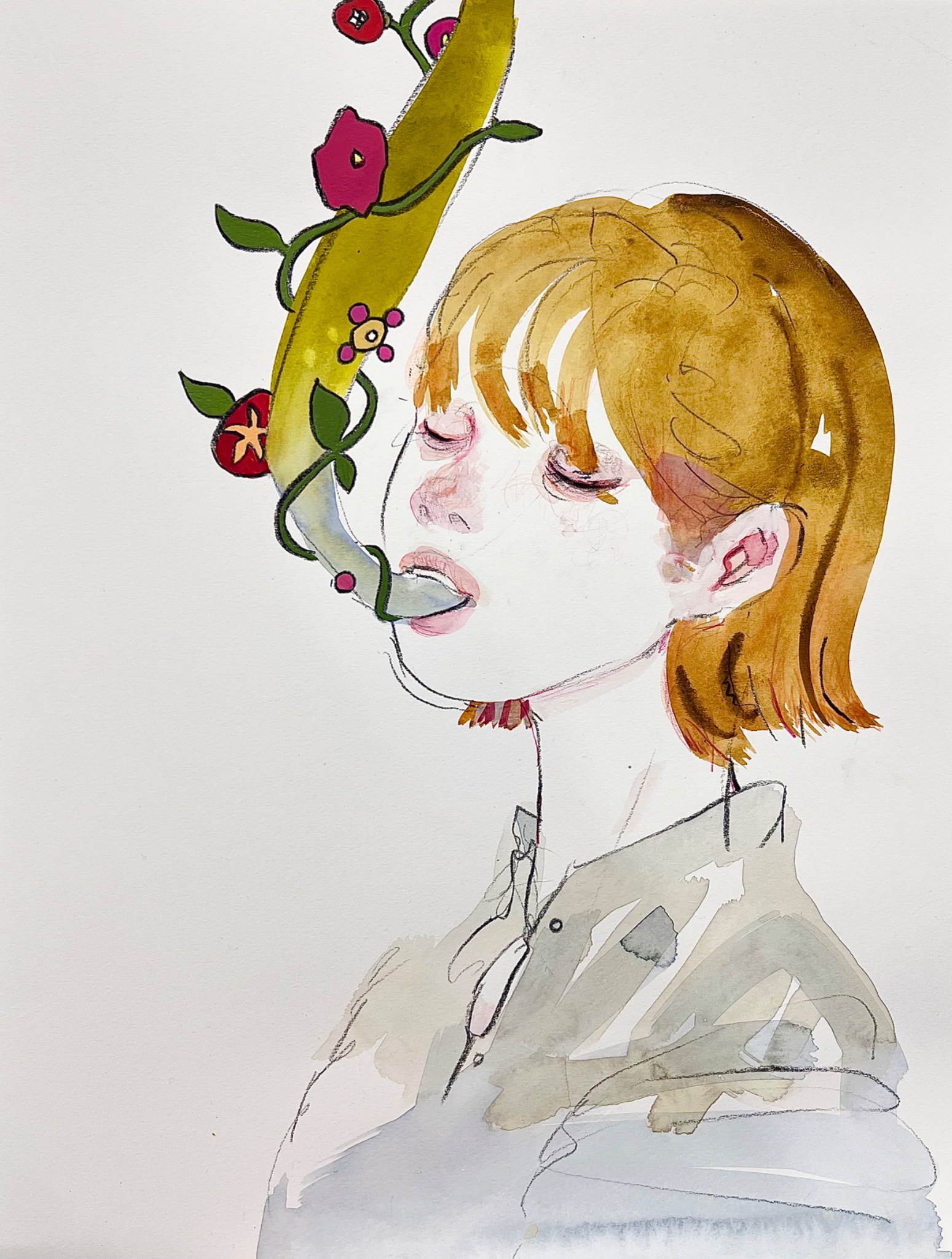藤川さき 油彩作品