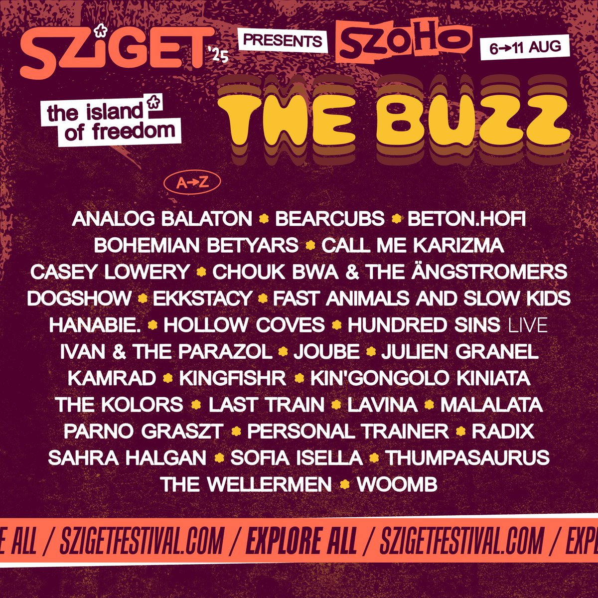 The Wellermen (@thewellermen) on Twitter photo See you at <a href="/szigetofficial/">Sziget Festival</a> this summer! ☀️
Can’t wait to bring our energy to #Sziget2025 on The Island of Freedom.
Grab your tickets here: szigetfestival.com/tickets/list
#szigetfestival #TheIslandofFreedom See you at <a href="/szigetofficial/">Sziget Festival</a> this summer! ☀️
Can’t wait to bring our energy to #Sziget2025 on The Island of Freedom.
Grab your tickets here: szigetfestival.com/tickets/list
#szigetfestival #TheIslandofFreedom