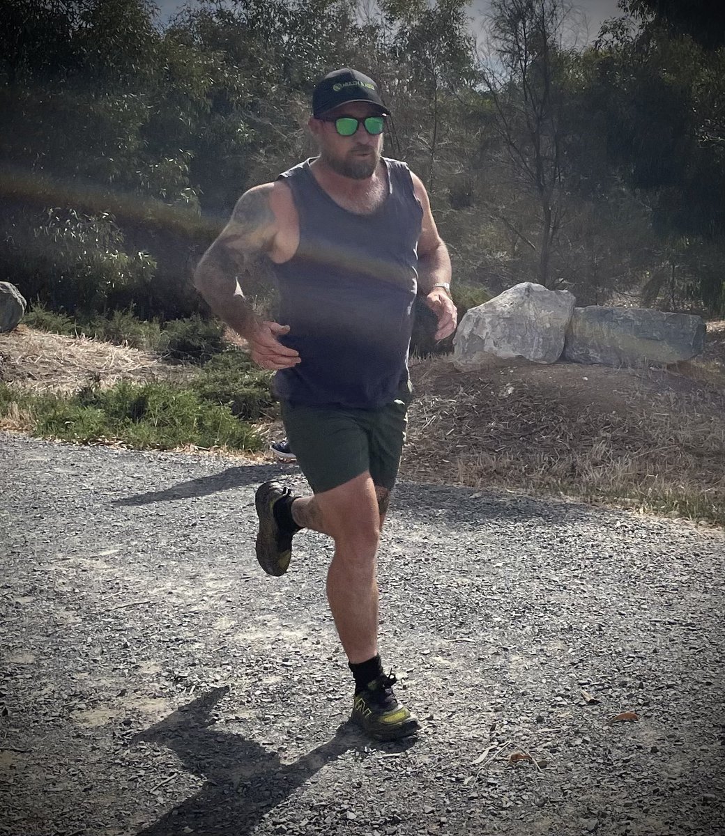 Just a dad running… parents race at the kids cross country event. 6th place overall out of 22.