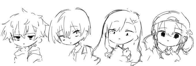 開いてるし据わってる落書き 