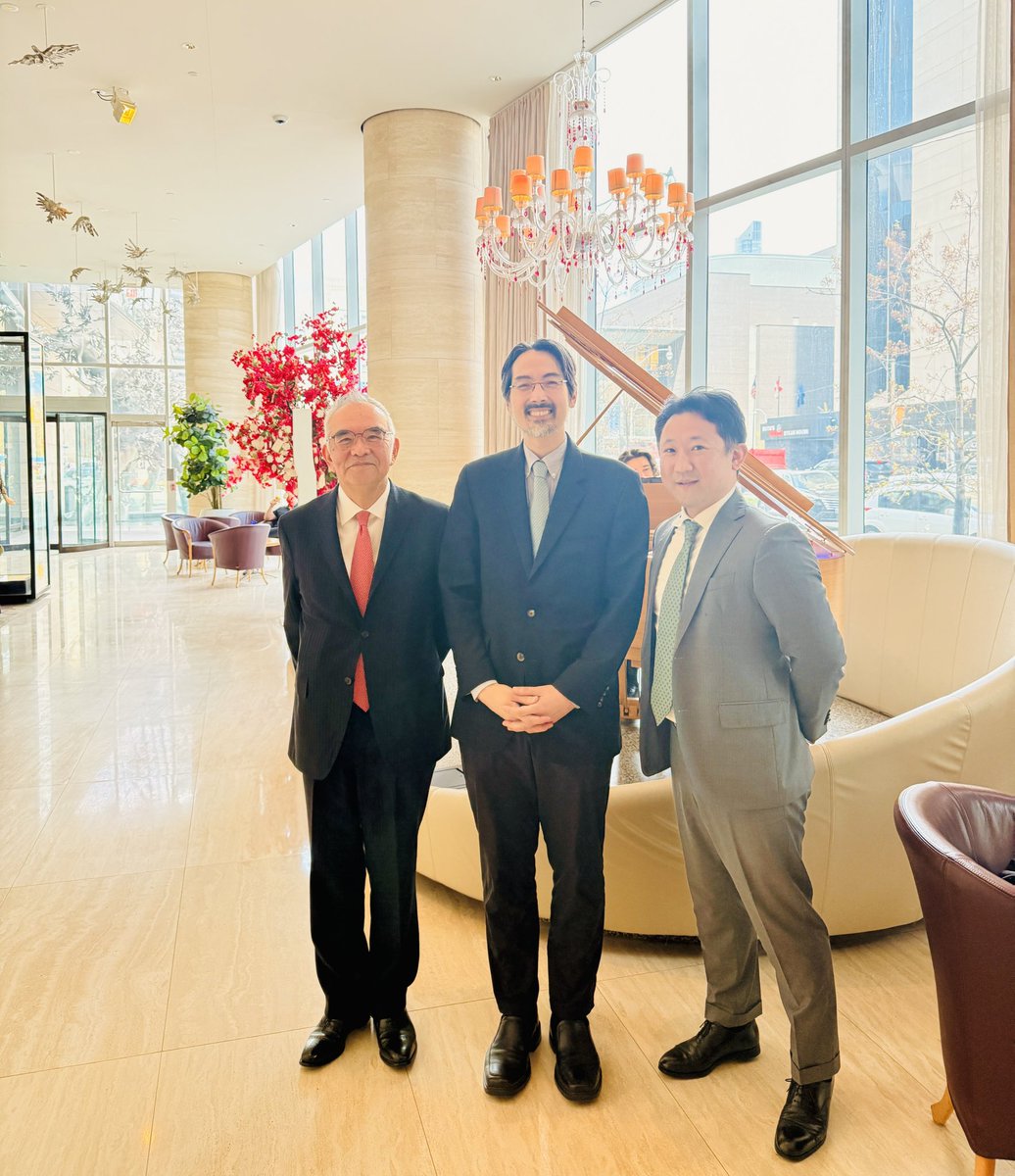 Embassy of Japan in Canada (@japanincanada) on Twitter photo Prof. <a href="/PhillipLipscy/">Phillip Lipscy</a>, I’m always impressed by your deep insights into Canadian domestic affairs and international relations. I look forward to seeing you again soon at <a href="/CSGJ_Munk/">Centre for the Study of Global Japan</a>. – Amb. Kanji Yamanouchi Prof. <a href="/PhillipLipscy/">Phillip Lipscy</a>, I’m always impressed by your deep insights into Canadian domestic affairs and international relations. I look forward to seeing you again soon at <a href="/CSGJ_Munk/">Centre for the Study of Global Japan</a>. – Amb. Kanji Yamanouchi
