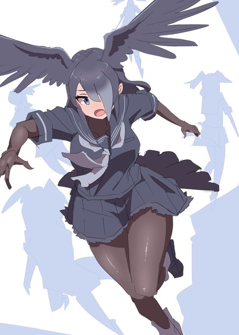 ハシブトガラス #けものフレンズ3