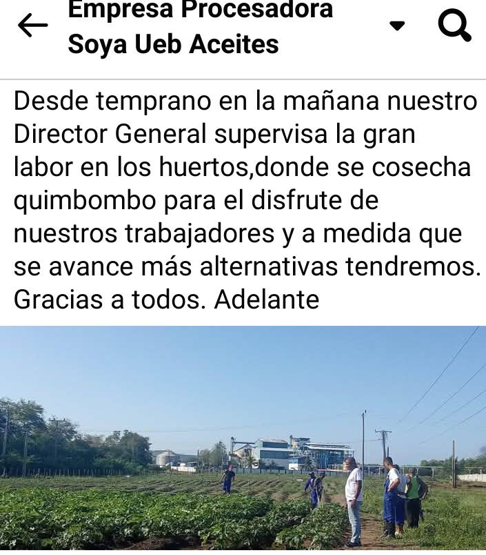 Empresa Refinadora de Aceites Santiago de Cuba (@erasolstgo) on Twitter photo 