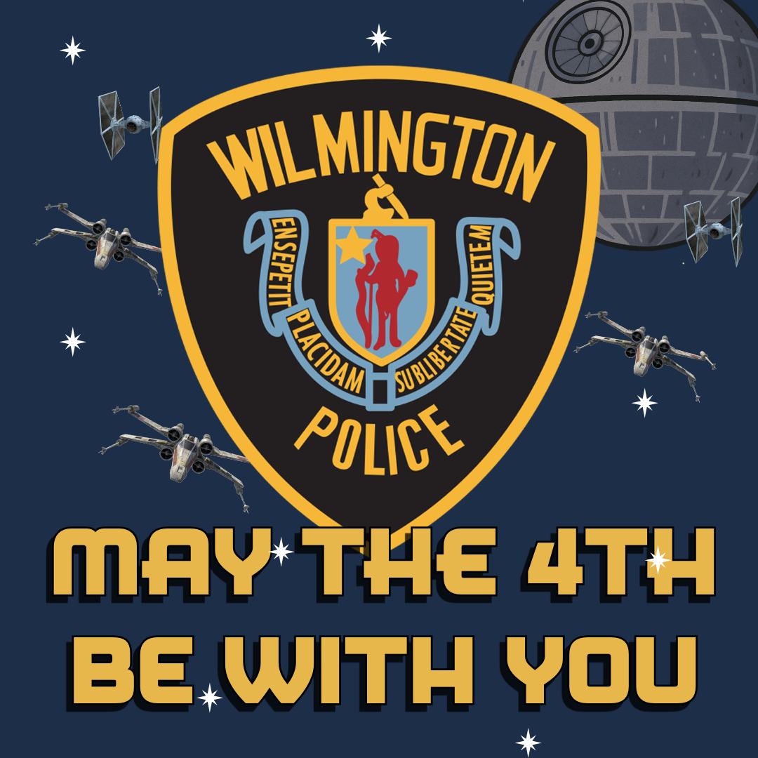 ✨🚓Happy Star Wars Day! 🛸
#MayThe4thBeWithYou #WilmingtonMA #StarWarsDay