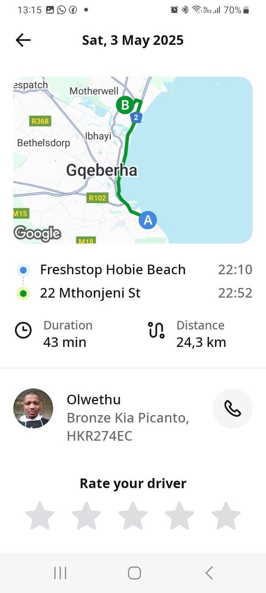 soxxyz's tweet photo. I have been using inDrive for sometime I had never driven by a rude driver. This one is pathetic lunatic. If you happen to accept him please cancel immediately https://t.co/2WJS2obQgN