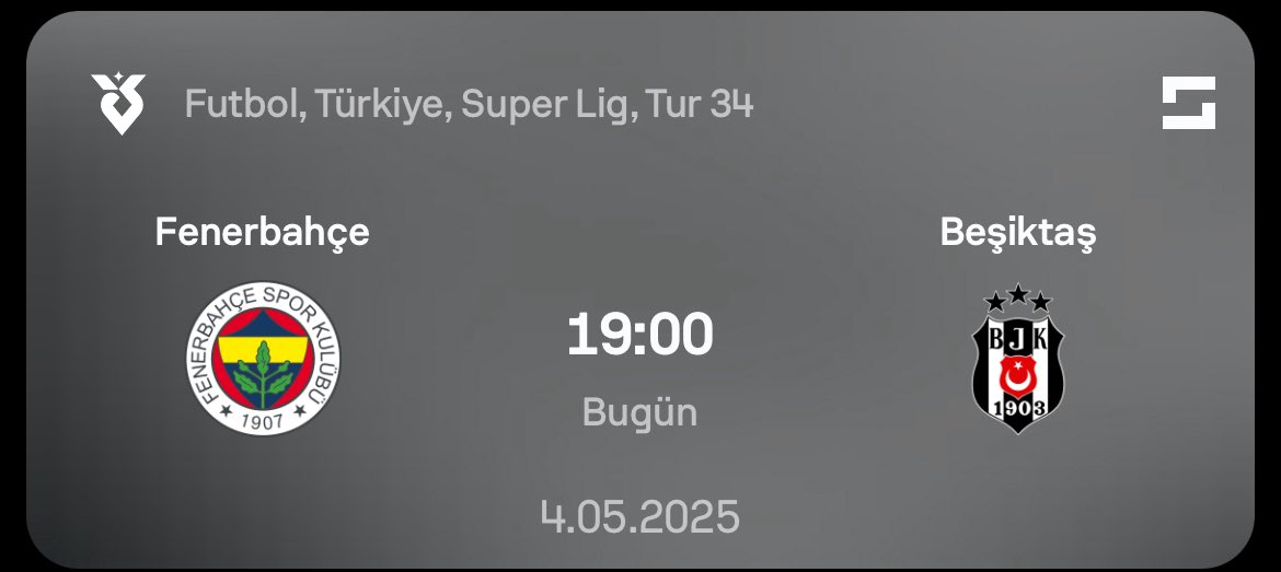 ☘️Derdi skorunu bilen 5 kişiye çekilişe 500tl toplamda 2.500tl ödül verilecektir 

☘️Katılım şartları sayfayı takip etmek gönderiyi rt yapmak ve gönderiyi beğenmek herkesin tek tahmin hakkı vardır

Telegram👉 t.me/bypatroniddaa