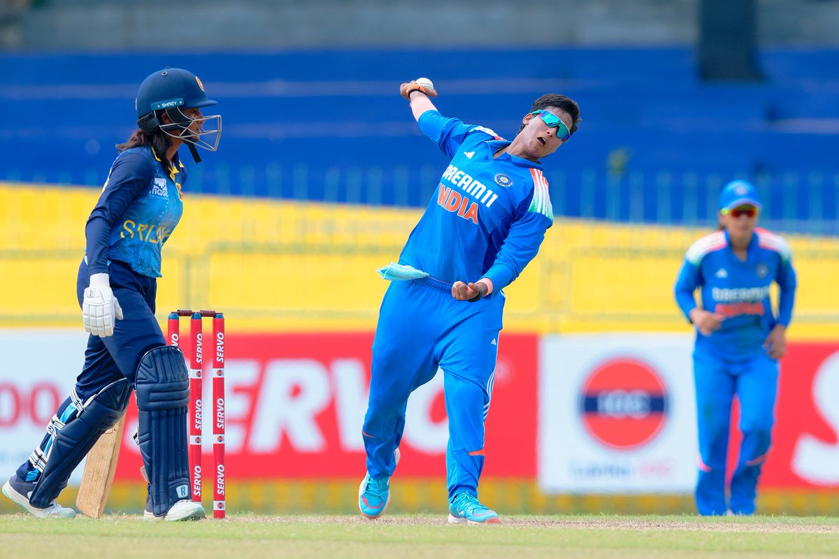 RevSportzGlobal's tweet image. 🚨 Update 🚨

After 41 overs, SL 231/6

Nilakshika Silva smashed a 28-ball fifty and still going strong 

📷 SLC #SLvIND