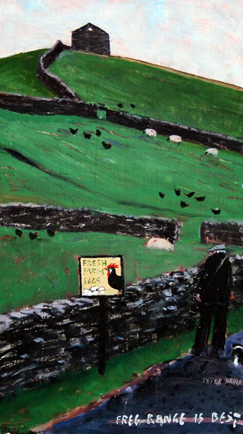 ‘Free range is best’ by Peter Brook RBA