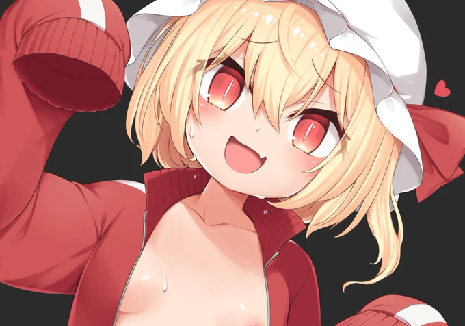 (遅ればせながら)(ジャージフランちゃんの差分をpixivへ投稿しました)(良い子にはお見せできませんのでご注意ください) 