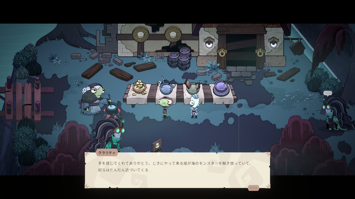 usky0116's tweet image. #Xbox #XboxGamePass #ShipofFools
今日は嫁ちゃん@takyahashiとGW中に遊ぶと約束してた「Ship of Fools」をプレイ‼️ボードゲーム的な戦略性とオーバークックにも似た大忙し協力アクションのバランスが絶妙で超楽しい〜🤩 可愛いデザインも良き👍こりゃ定期的に二人で遊びたくなっちゃうなぁ〜⚓️