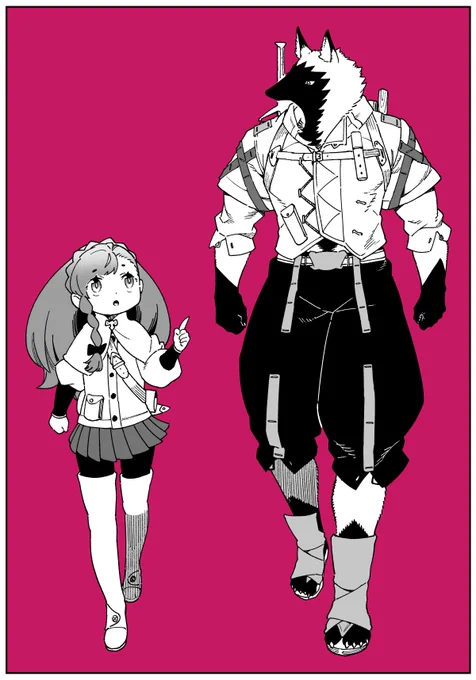 間違い探し#イズミと竜の図鑑 