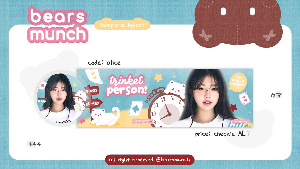 bearsmunch's tweet image. RT will be appreciated!

Aku ada template layout yang bisa dijemput sekarang via dm🧸🧺  semua elemen handdrawn dan bisa direcolor🫶🏻

Psst… checkie ALT buat harganya-nya!

#zonauang