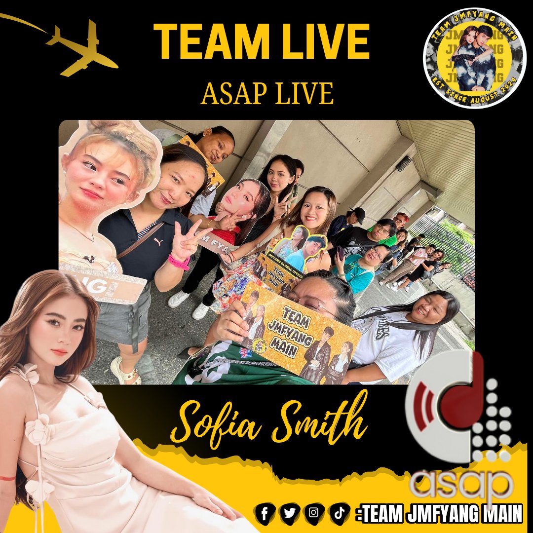 _jmfyangmain's tweet photo. Team Jmfyang Main showing love and support for Fyang at ASAP Live! 💫
#JMFyangMain | #JMFYANG | #JMIbarra  | #SofiaSmith https://t.co/1cEHXjmIFz