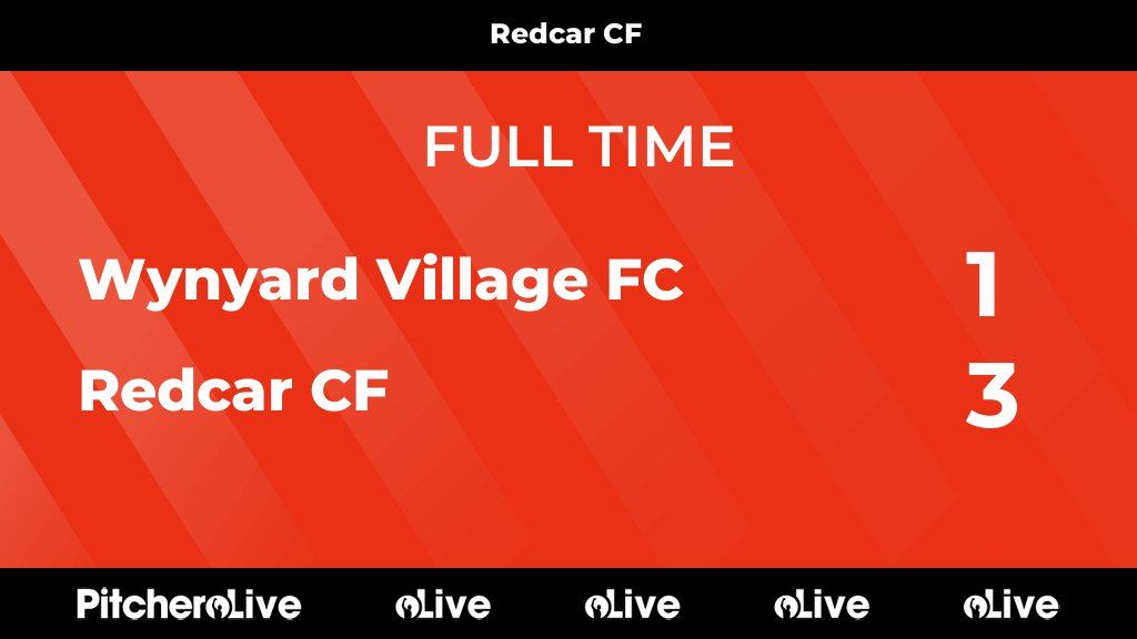 FULL TIME: Wynyard Village FC 1 - 3 Redcar CF
#WYNRED #Pitchero
pitchero.com/clubs/redcarcf…