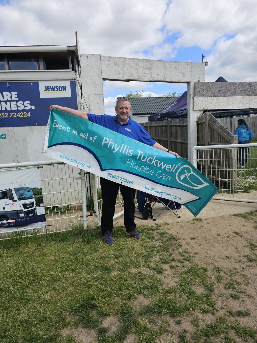 The <a href="/PTHospice/">Phyllis Tuckwell</a> football tournament organisers Hi Speed support from <a href="/BranstonAdams/">Branston Adams</a> and I get to MC - here until 1500 ish