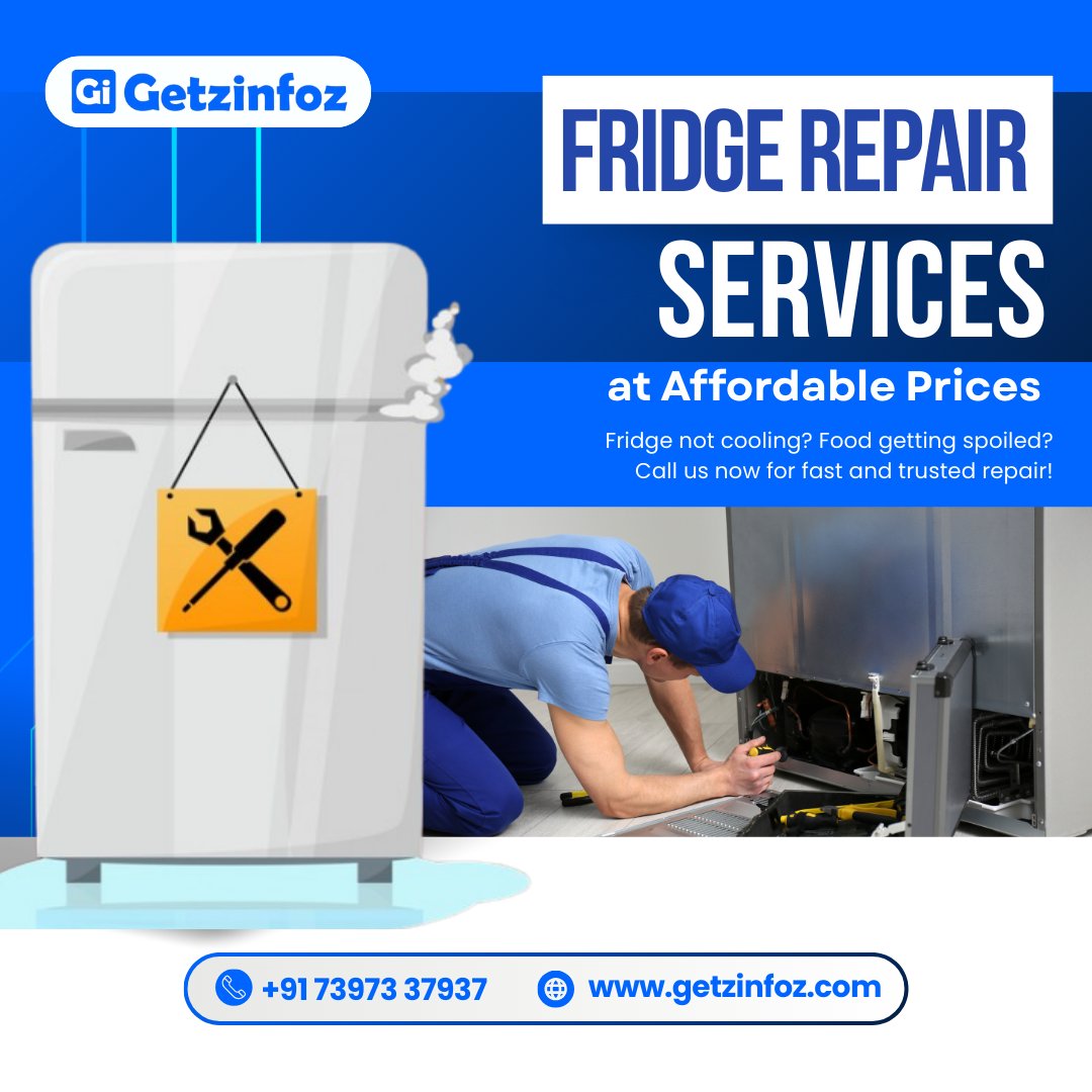 GetzInfoz's tweet image. Fridge Not Cooling? Don’t Panic! Get Instant Fridge Repair in Avadi
Our expert technicians are just a call away! Fast and affordable fridge repair services at your doorstep.
🌐 Book Now: getzinfoz.com/refrigerator-s…
#FridgeRepairAvadi #RefrigeratorService #ApplianceRepair #Getzinfoz
