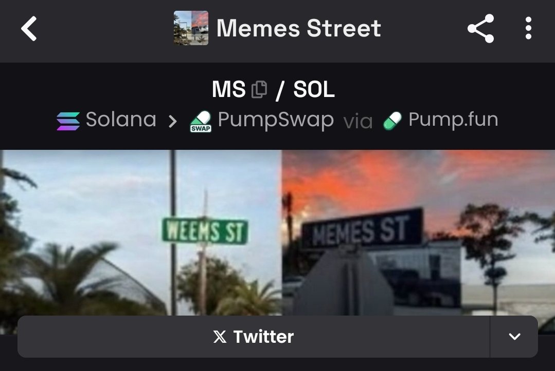 cybersolanac's tweet photo. OG memes street is pumping
BETTER TICKER, OG, 9 days old
$MS
FdfTk2m2cRQZWTRUNmNkWa8MUn8oVMCCXXhirF8dpump
#starbase #memes #memesstreet #memesst $memes https://t.co/IExGLUodXU