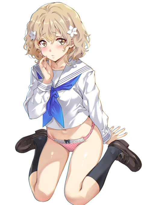 久しぶりにお絵描き。スカートは描き忘れた 
