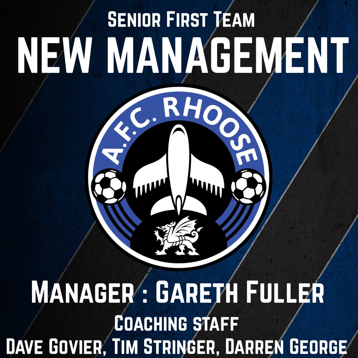 As the 2024-25 comes to a close we are announce that for the 2024-25 we are undertaking a management restructure of our Senior First Team. Gareth Fuller will be taking the reins as Manager with his coaching staff consisting of Dave Govier, Tim Stringer and Darren George.