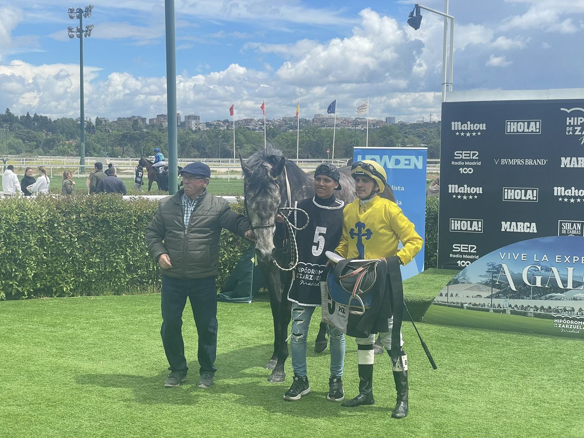 Hipódromo de La Zarzuela (@hipodromomadrid) on Twitter photo Enhorabuena a la Cuadra Balcón de Telde por la victoria de Irish Breath (Make Believe) en el Premio Gran Hipódromo de Andalucía. Preparación de <a href="/Killoturf/">Fernando Perez</a> y monta de <a href="/EstupinanBrenys/">Brenys Estupiñan</a>. 🏇🏆 Enhorabuena a la Cuadra Balcón de Telde por la victoria de Irish Breath (Make Believe) en el Premio Gran Hipódromo de Andalucía. Preparación de <a href="/Killoturf/">Fernando Perez</a> y monta de <a href="/EstupinanBrenys/">Brenys Estupiñan</a>. 🏇🏆