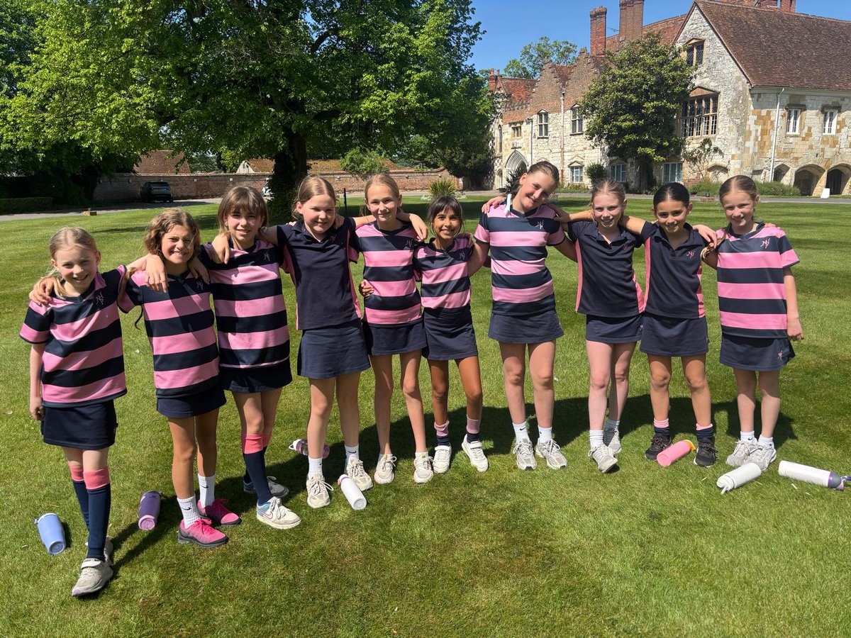 Enjoying the beautiful grounds of Bisham Abbey for the P4S U11 Netball Challenge Cup with Notting Hill Prep. Great day for sport and team spirit!